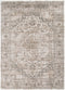 Solenne Cream & Olive Distressed Medallion Vintage Rug - S600 - Adore Rugs & Flooring
