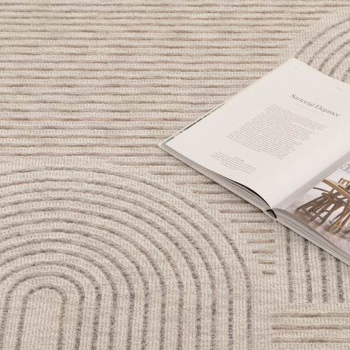 Solenne Neutral Arches Rug - S902 - Adore Rugs & Flooring