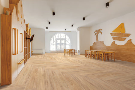 Luxury Vinyl Planks - Alpine - Sienna Herringbone