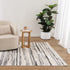 IN STORE ONLY - Slate 03 - Beige Black Rug