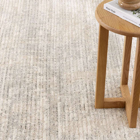 IN STORE ONLY - Slate 05 - Cream Grey Rug