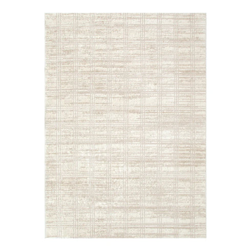 IN STORE ONLY - Slate 10 - Beige Geometric Rug