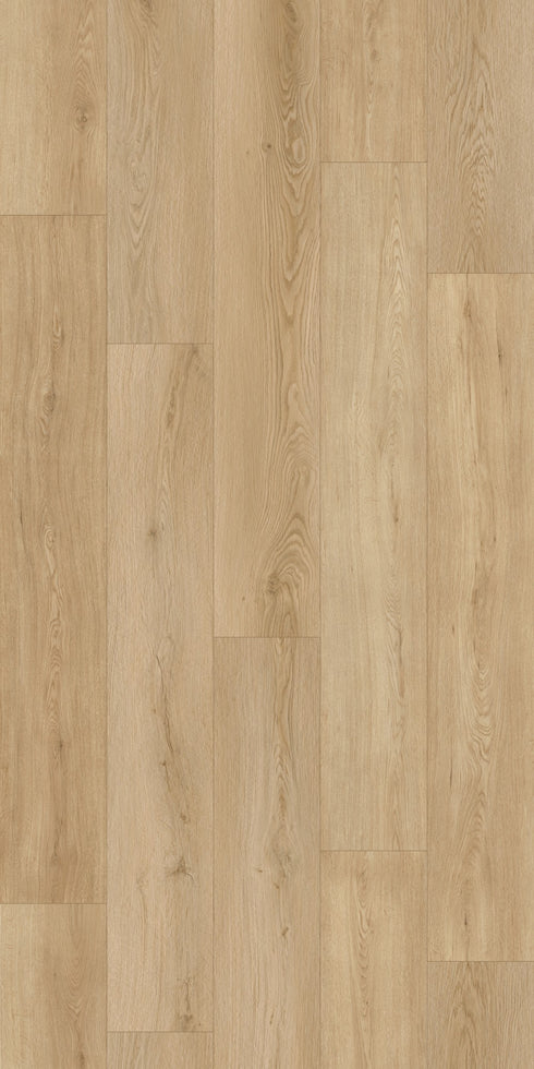 Swish Laminate Nutmeg swatch - warm mid-brown spice-toned decor in 12mm laminate flooring