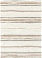 Highlands Beige Stripe Washable Wool Rug - Adore Rugs & Flooring