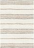 Highlands Beige Stripe Washable Wool Rug - Adore Rugs & Flooring