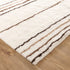 Highlands Beige Stripe Washable Wool Rug - Adore Rugs & Flooring