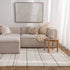 Highlands Olive Stripe Washable Wool Rug - Adore Rugs & Flooring