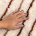 Highlands Terracotta Stripe Washable Wool Rug - Adore Rugs & Flooring