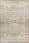 Soho 401 Lind Machine Washable Rug with Floral Medallion, full view