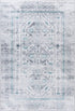 Soho 402 Silver Transitional Machine Washable Rug, full view