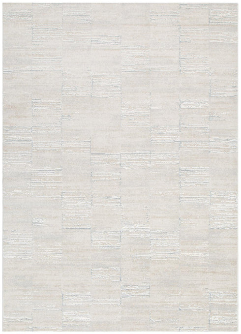 Trend Distressed Beige and Grey Rug - T300