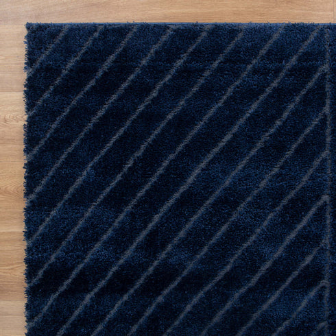 Blue Shag Rug - Adore Rugs & Flooring
