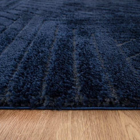 Blue Shaggy Rug - Adore Rugs & Flooring