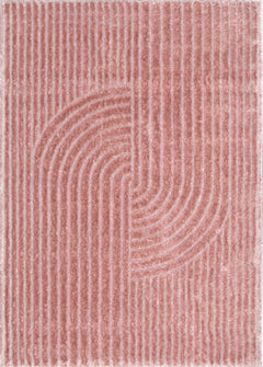 Atlanta Dior Blush Shag Rug