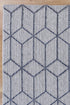 Vanuatu Greenslade Charcoal Geometric Flatweave Outdoor Rug - Adore Rugs & Flooring