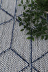 Vanuatu Greenslade Charcoal Geometric Flatweave Outdoor Rug - Adore Rugs & Flooring
