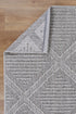 Vanuatu Vouza Grey Geometric Flatweave Outdoor Rug - Adore Rugs & Flooring