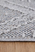 Vanuatu Vouza Grey Geometric Flatweave Outdoor Rug - Adore Rugs & Flooring