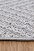 Vanuatu Kini Grey Geometric Flatweave Outdoor Rug - Adore Rugs & Flooring