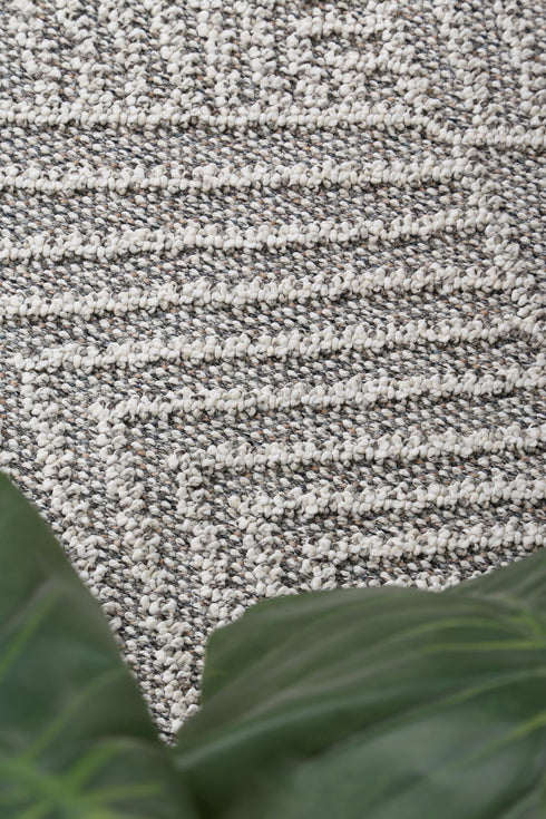 Vanuatu Kini Grey Geometric Flatweave Outdoor Rug - Adore Rugs & Flooring