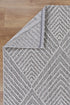 Vanuatu Menapi Ash Geometric Flatweave Outdoor Rug - Adore Rugs & Flooring