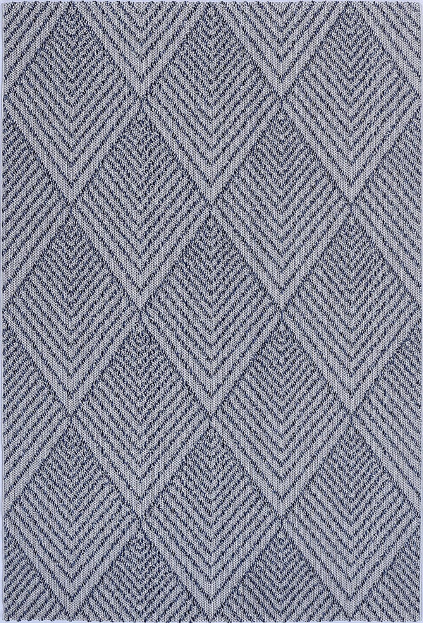 Vanuatu Naka Charcoal Geometric Flatweave Outdoor Rug - Adore Rugs & Flooring