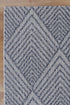 Vanuatu Naka Charcoal Geometric Flatweave Outdoor Rug - Adore Rugs & Flooring