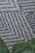 Vanuatu Naka Charcoal Geometric Flatweave Outdoor Rug - Adore Rugs & Flooring