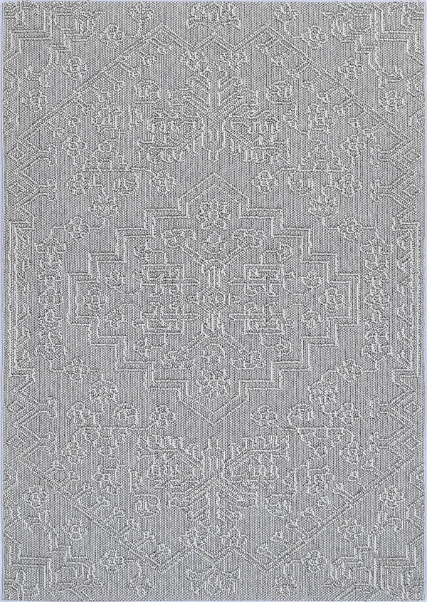 Vanuatu Nori Grey Tribal Flatweave Outdoor Rug - Adore Rugs & Flooring