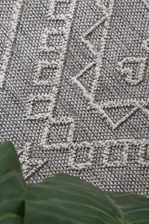 Vanuatu Kaua Ash Tribal Flatweave Outdoor Rug - Adore Rugs & Flooring