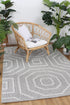 Vanuatu Suri Ash Geometric Flatweave Outdoor Rug - Adore Rugs & Flooring