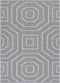 Vanuatu Devesi Grey Geometric Flatweave Outdoor Rug - Adore Rugs & Flooring