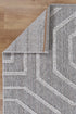 Vanuatu Devesi Grey Geometric Flatweave Outdoor Rug - Adore Rugs & Flooring