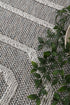 Vanuatu Devesi Grey Geometric Flatweave Outdoor Rug - Adore Rugs & Flooring