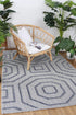 Vanuatu Hale Charcoal Geometric Flatweave Outdoor Rug - Adore Rugs & Flooring