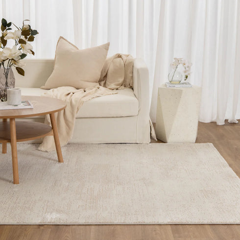 IN STORE ONLY - Whisper 01 - High Quality Cream Beige Rug