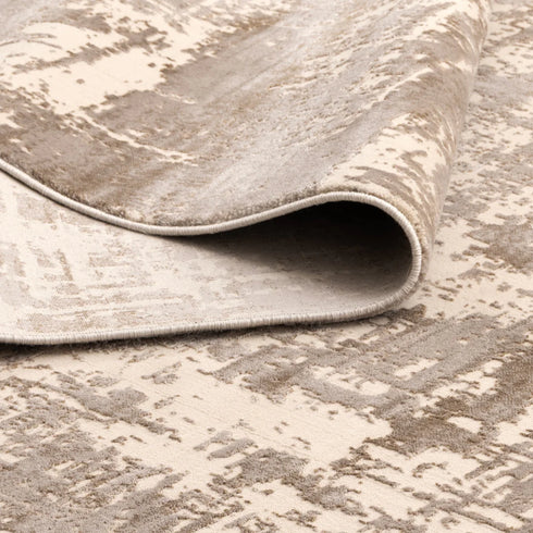 IN STORE ONLY - Whisper 03 - High Quality Beige Brown Rug