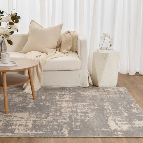 IN STORE ONLY - Whisper 04 - High Quality Beige Grey Rug