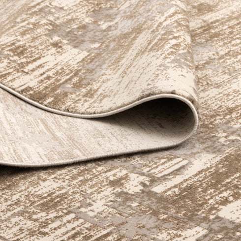 IN STORE ONLY - Whisper 06 - High Quality Abstract Brown Beige Rug