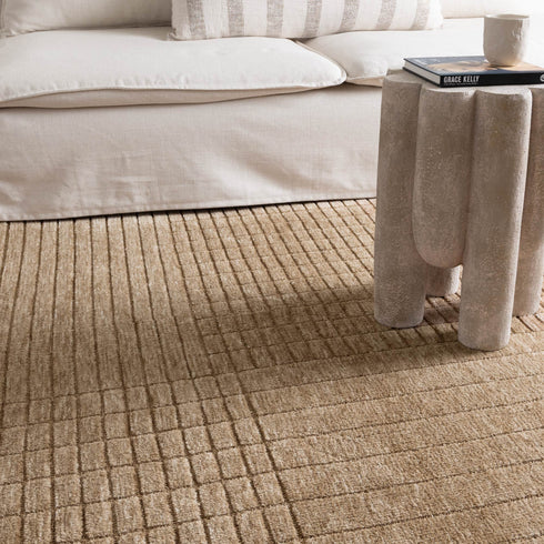 Canyon Warm Sand Carved Rug - CANYON03 - Adore Rugs & Flooring