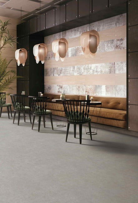 3mm Luxury Vinyl Tile - Alpine Artisan - Warm Concrete Gray