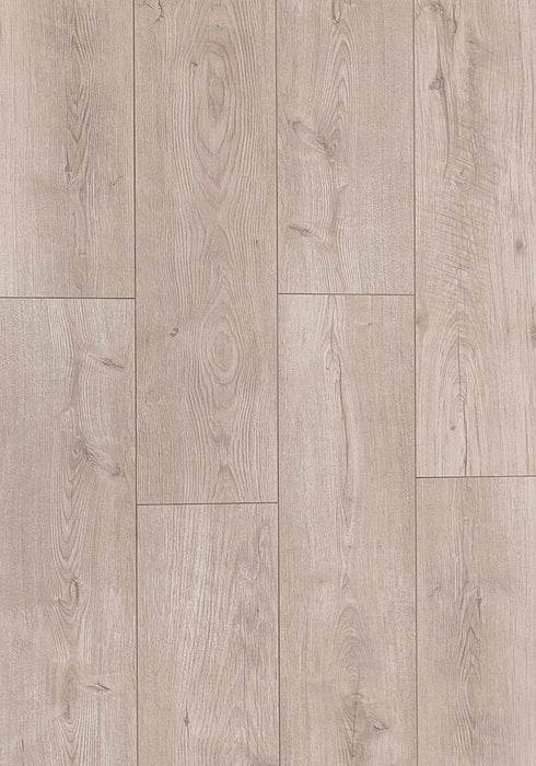Swish Aqua Oak Ostana swatch - pale cool alpine oak decor in 12.3mm laminate flooring
