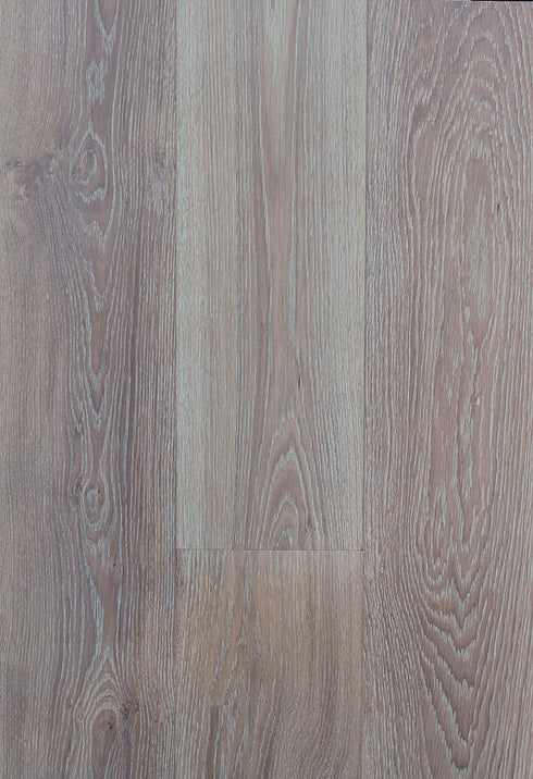 Swish Oak Contemporary Elegant Milano Oak cool grey mauve limewashed engineered oak flooring swatch