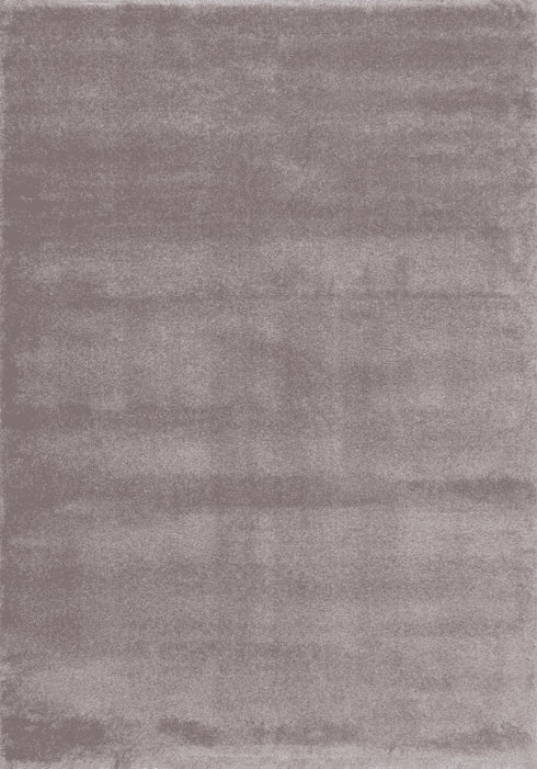 Softtouch 700 Soft Thick Plain Beige Rug, full view