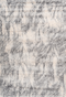 Sensation 501 Thick Modern Grey Abstract Rug, full view