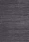 Softtouch 700 Soft Thick Plain Grey Rug, full view