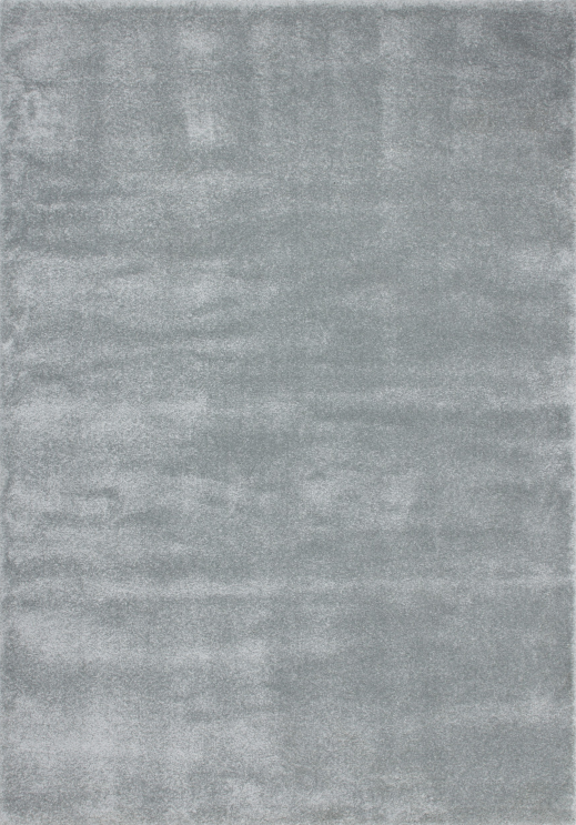 Softtouch 700 Soft Thick Plain Pastel Blue Rug, full view