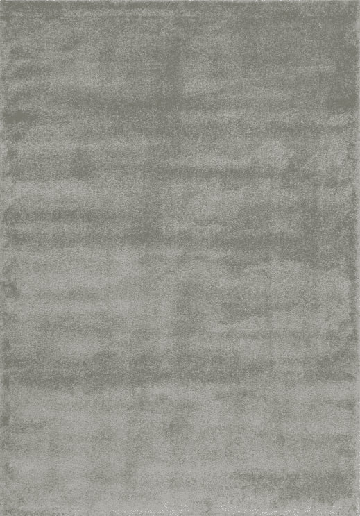 Softtouch 700 Soft Thick Plain Pastel Green Rug, full view