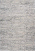 Aleyna 610 Silver-beige grey abstract rug, full view
