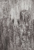 Cocoon 987 Taupe Rustic Abstract Rug, full view